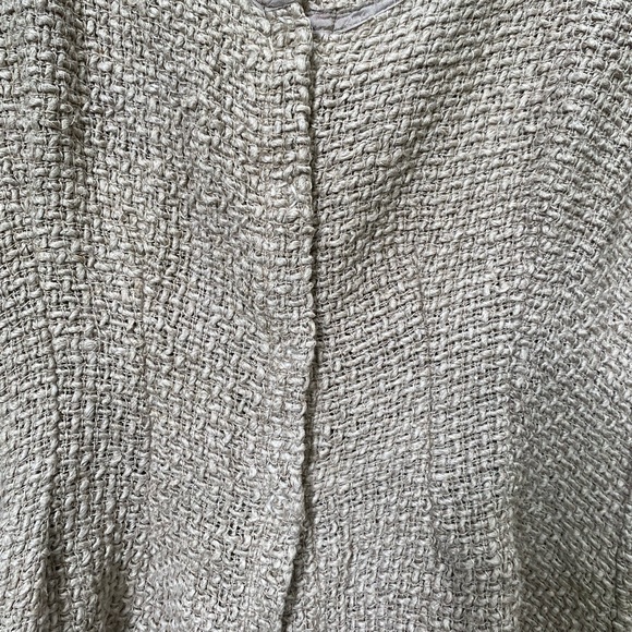 Rare Magnolia Pearl Hand Loomed Silk w Cotton Top - Picture 4 of 12